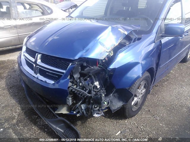 2D4RN3DG0BR727992 - 2011 DODGE GRAND CARAVAN MAINSTREET BLUE photo 6