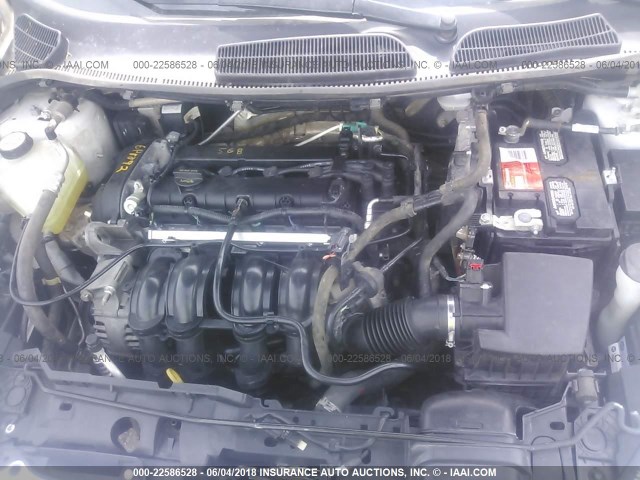 3FADP4AJXCM134890 - 2012 FORD FIESTA S 白色 照片 10