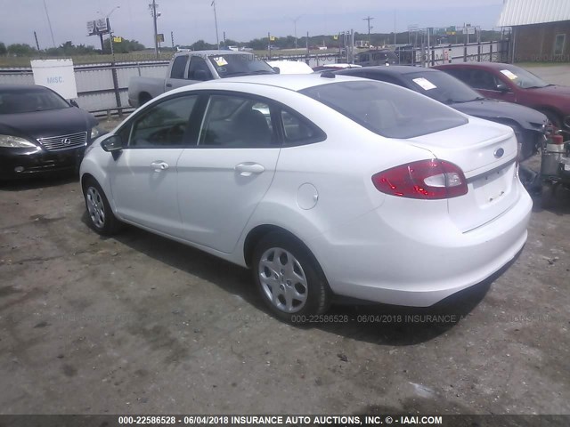 3FADP4AJXCM134890 - 2012 FORD FIESTA S 白色 照片 3