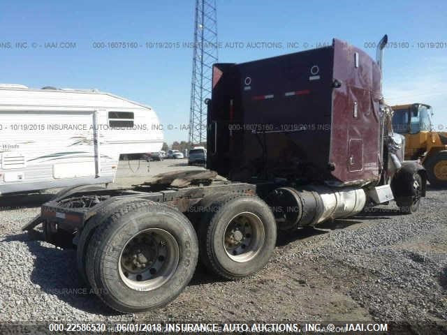 1XP5DR8X0VD430609 - 1997 PETERBILT 379 RED photo 4