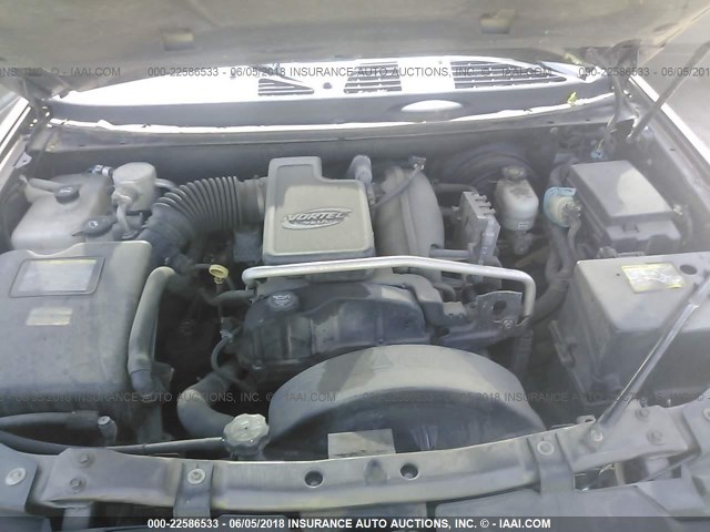 5S3ET13S782803463 - 2008 SAAB 9-7X 4.2I GRAY photo 10