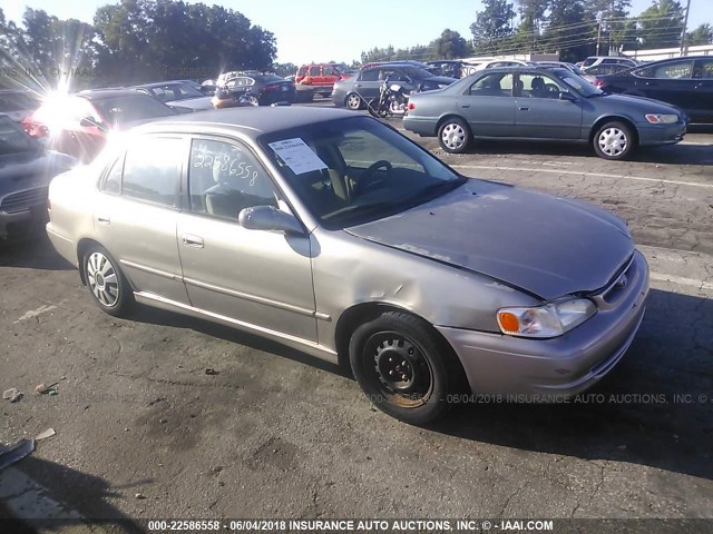 1NXBR12E8XZ252378 - 1999 TOYOTA COROLLA VE/CE/LE 金色 照片 1