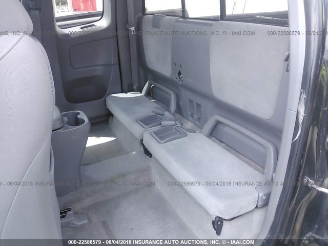 5TEUU42N15Z109144 - 2005 TOYOTA TACOMA ACCESS CAB Schwarz Foto 8