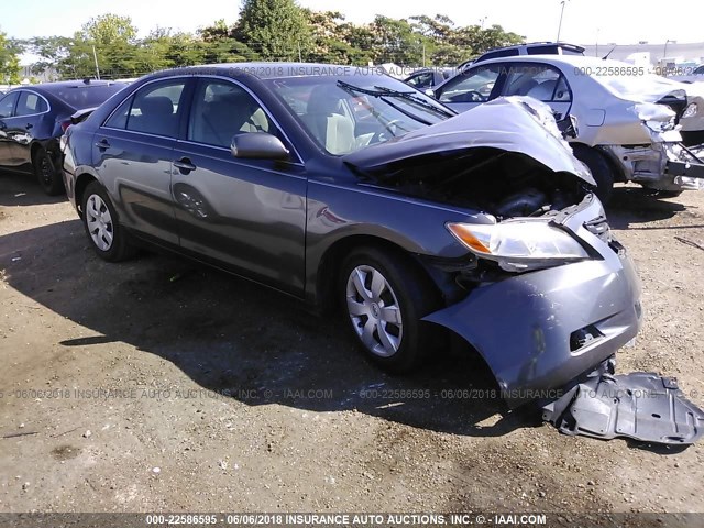 4T1BE46K38U740944 - 2008 TOYOTA CAMRY CE/LE/XLE/SE GRAY photo 1
