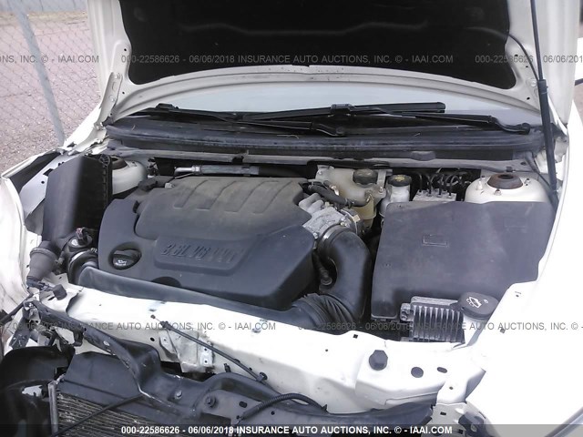 1G1ZE5E79BF398944 - 2011 CHEVROLET MALIBU LTZ 白色 照片 10