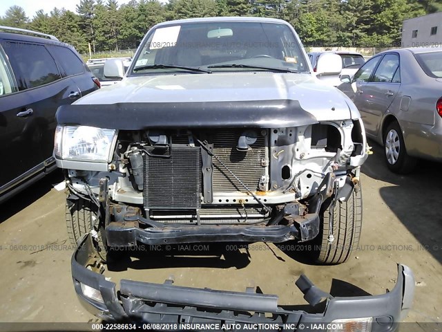 JT3HN86R920371285 - 2002 TOYOTA 4RUNNER SR5 SILVER photo 6