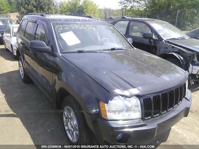 1J4GR48K55C597163 - 2005 JEEP GRAND CHEROKEE LAREDO/COLUMBIA/FREEDOM 黑色 照片 1