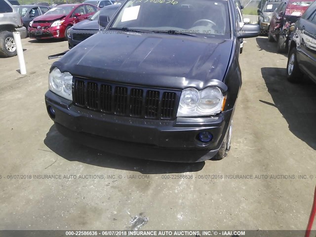 1J4GR48K55C597163 - 2005 JEEP GRAND CHEROKEE LAREDO/COLUMBIA/FREEDOM 黑色 照片 6