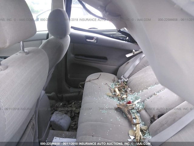 4T1BE32K95U035559 - 2005 TOYOTA CAMRY LE/XLE/SE ოქროსფერი ფოტო 8