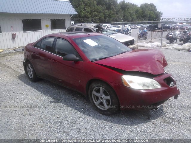 1G2ZM551X64286732 - 2006 PONTIAC G6 GTP RED photo 1