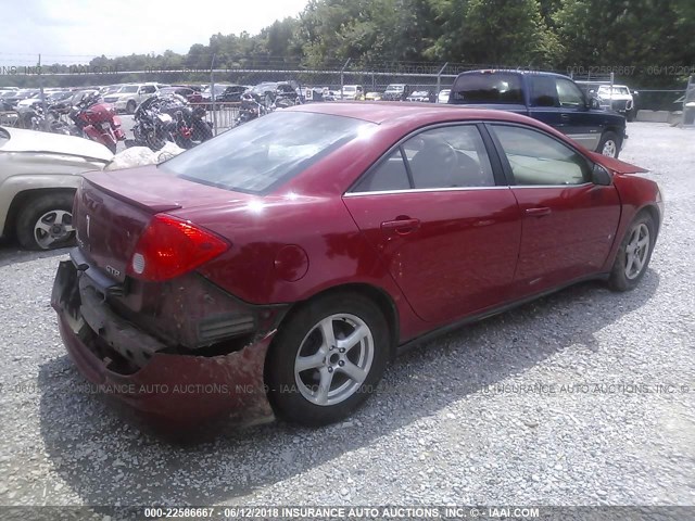 1G2ZM551X64286732 - 2006 PONTIAC G6 GTP RED photo 4