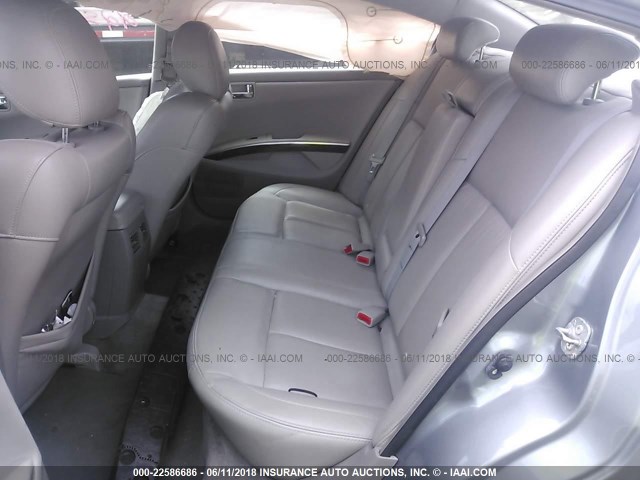 1N4BA41E88C816042 - 2008 NISSAN MAXIMA SE/SL GRAY photo 8