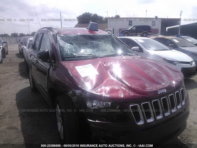 1C4NJCBA4GD560777 - 2016 JEEP COMPASS SPORT RED photo 6