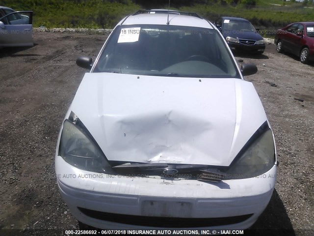 1FAFP36333W342820 - 2003 FORD FOCUS SE/SE SPORT/ZTW WHITE photo 6