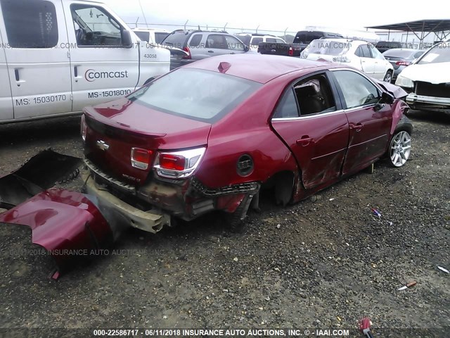 1G11C5SL7EF274857 - 2014 CHEVROLET MALIBU 1LT 栗色 照片 4