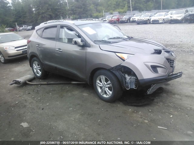 KM8JU3AC5BU285434 - 2011 HYUNDAI TUCSON GLS/LIMITED ფერფლისფერი ფოტო 1