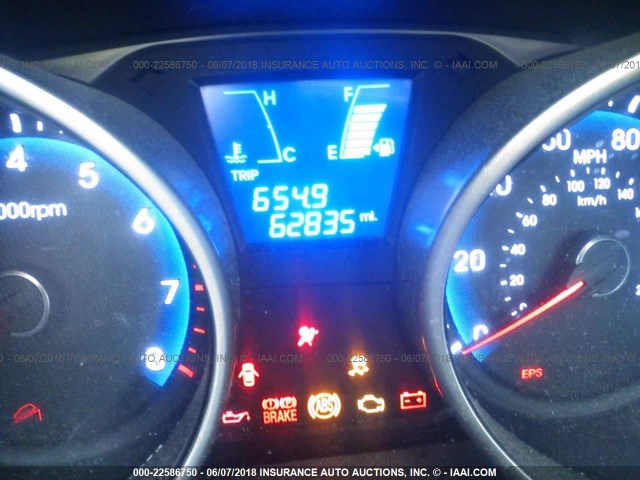 KM8JU3AC5BU285434 - 2011 HYUNDAI TUCSON GLS/LIMITED ფერფლისფერი ფოტო 7