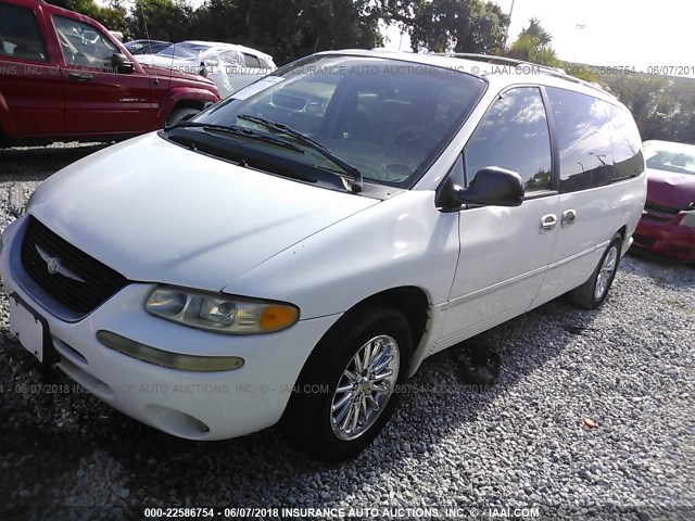 1C4GP64L8YB630916 - 2000 CHRYSLER TOWN & COUNTRY LIMITED WHITE photo 2