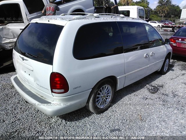 1C4GP64L8YB630916 - 2000 CHRYSLER TOWN & COUNTRY LIMITED WHITE photo 4