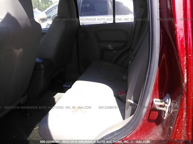 1J4GL38K05W644156 - 2005 JEEP LIBERTY RENEGADE RED photo 8