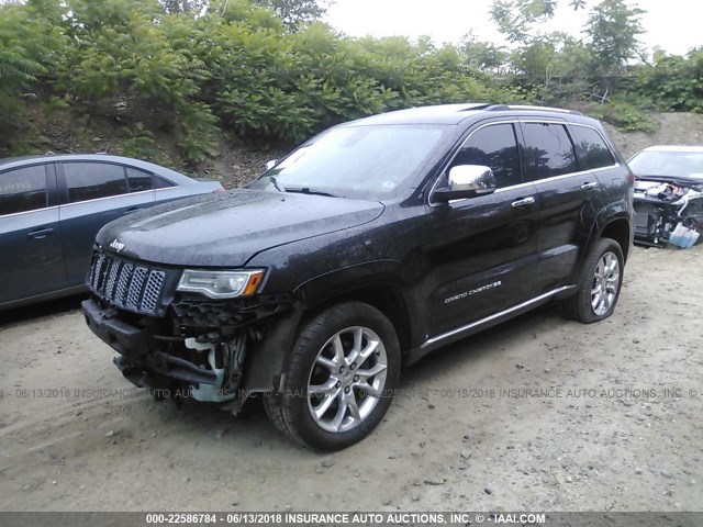 1C4RJFJT8EC125706 - 2014 JEEP GRAND CHEROKEE SUMMIT 黑色 照片 2