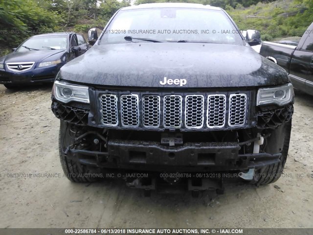 1C4RJFJT8EC125706 - 2014 JEEP GRAND CHEROKEE SUMMIT BLACK photo 6