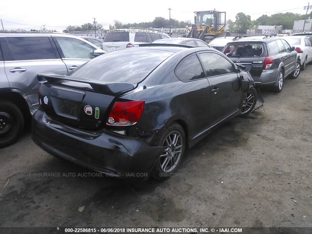 JTKDE177X70152317 - 2007 TOYOTA SCION TC 灰色 照片 4