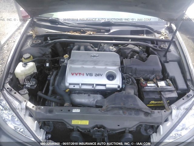 4T1BF30K86U632316 - 2006 TOYOTA CAMRY LE/XLE/SE ნაცრისფერი ფოტო 10