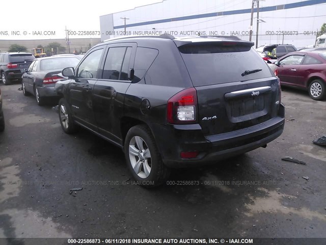 1C4NJDEB2FD396745 - 2015 JEEP COMPASS LATITUDE შავი ფოტო 3