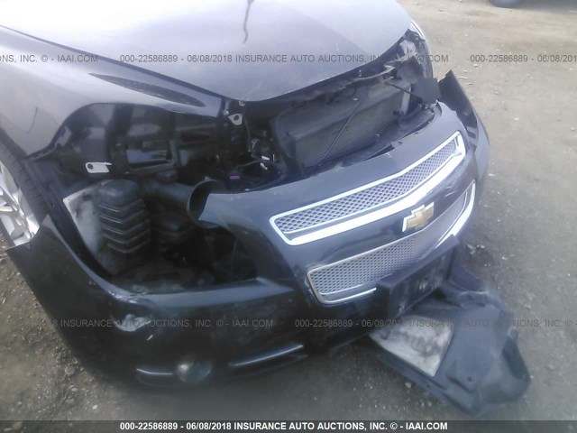 1G1ZE5E15BF207340 - 2011 CHEVROLET MALIBU LTZ BLACK photo 6