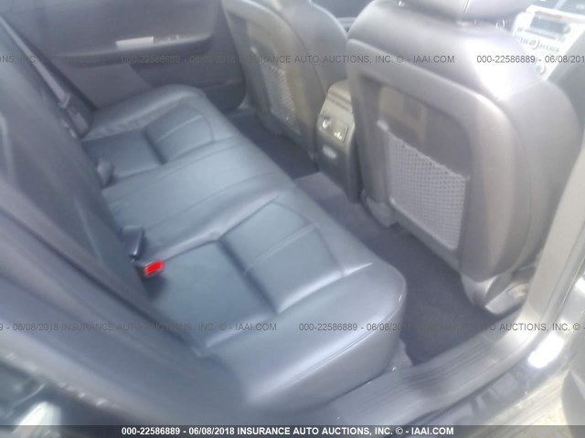1G1ZE5E15BF207340 - 2011 CHEVROLET MALIBU LTZ BLACK photo 8