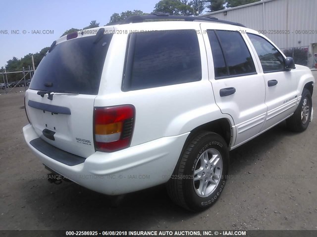 1J4GW48S74C370208 - 2004 JEEP GRAND CHEROKEE LAREDO/COLUMBIA/FREEDOM 白色 照片 4