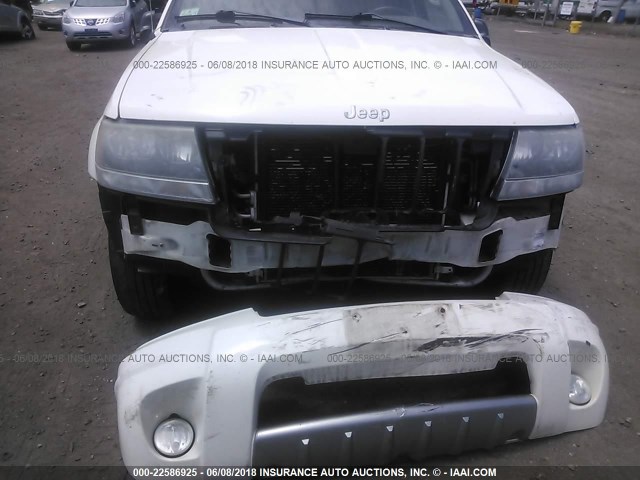 1J4GW48S74C370208 - 2004 JEEP GRAND CHEROKEE LAREDO/COLUMBIA/FREEDOM 白色 照片 6
