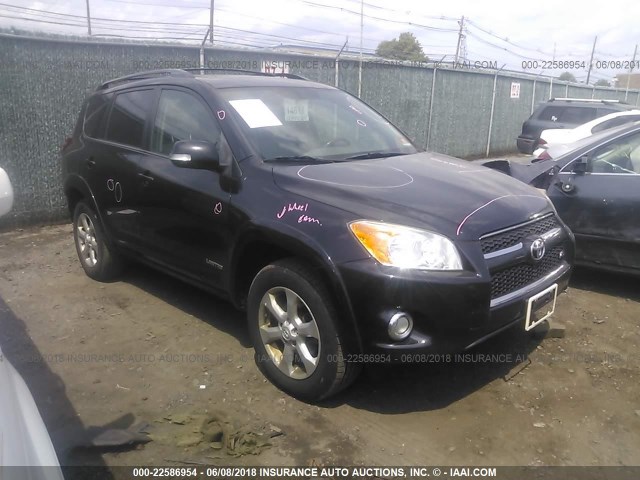 2T3DK4DV7BW039806 - 2011 TOYOTA RAV4 LIMITED BLACK photo 1