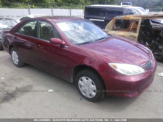 4T1BE32K25U076938 - 2005 TOYOTA CAMRY LE/XLE/SE წითელი ფოტო 1