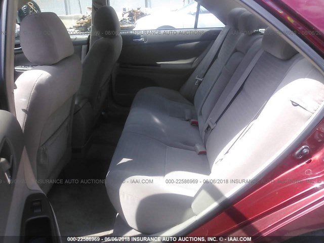 4T1BE32K25U076938 - 2005 TOYOTA CAMRY LE/XLE/SE წითელი ფოტო 8