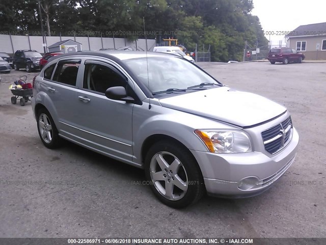 1B3HE78KX7D283417 - 2007 DODGE CALIBER R/T SILVER photo 1