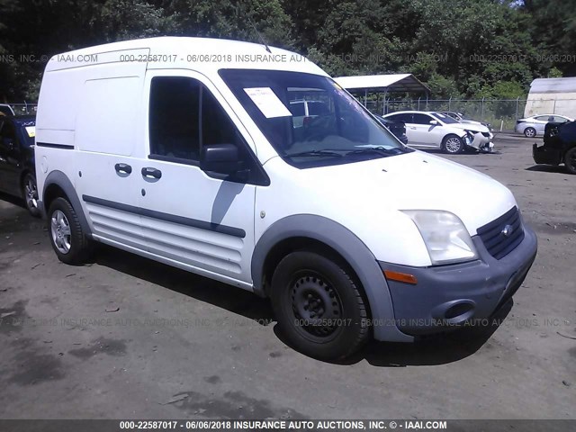 NM0LS7AN8AT006751 - 2010 FORD TRANSIT CONNECT XL WHITE photo 1