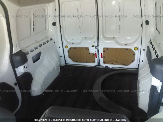 NM0LS7AN8AT006751 - 2010 FORD TRANSIT CONNECT XL WHITE photo 8