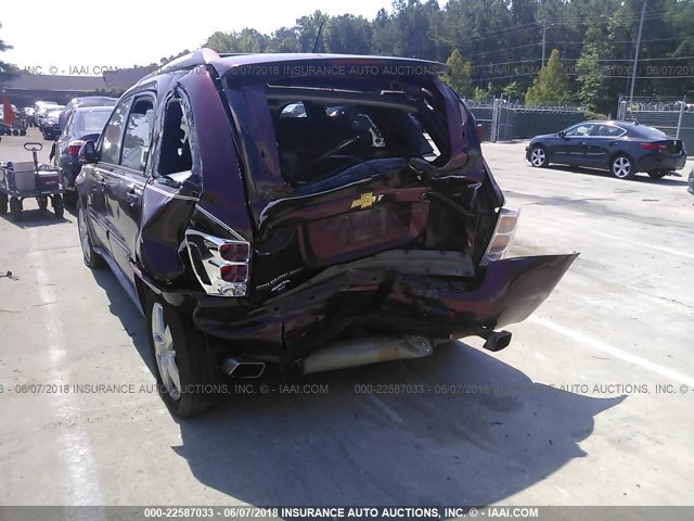 2CNDL537186044960 - 2008 CHEVROLET EQUINOX SPORT MAROON photo 6