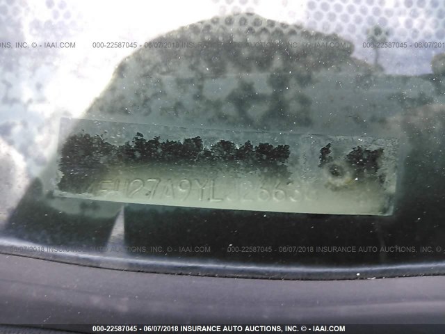 5LMEU27A9YLJ26638 - 2000 LINCOLN NAVIGATOR 白色 照片 9