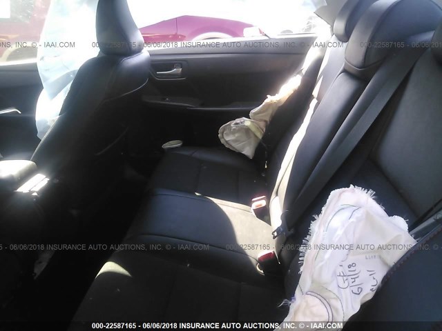 4T1BF1FK2GU611765 - 2016 TOYOTA CAMRY LE/XLE/SE/XSE BLUE photo 8