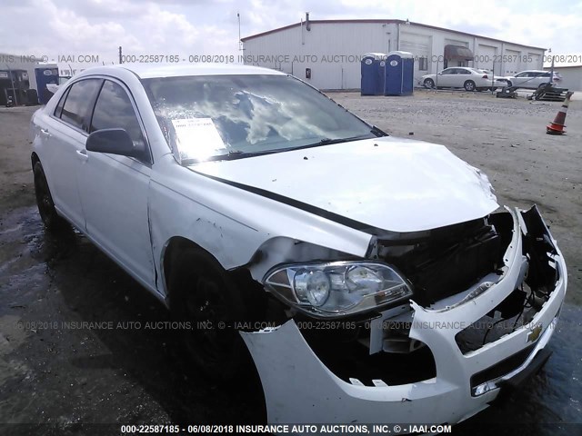 1G1ZB5E04CF113628 - 2012 CHEVROLET MALIBU LS WHITE photo 1