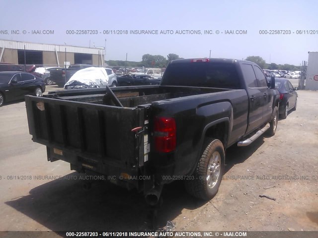 1GT422C85FF152984 - 2015 GMC SIERRA K3500 SLE BLACK photo 4