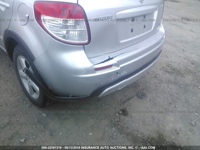 JS2YB413675110390 - 2007 SUZUKI SX4 SILVER photo 6