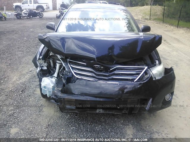 4T4BF3EK0AR061699 - 2010 TOYOTA CAMRY SE/LE/XLE BLACK photo 6