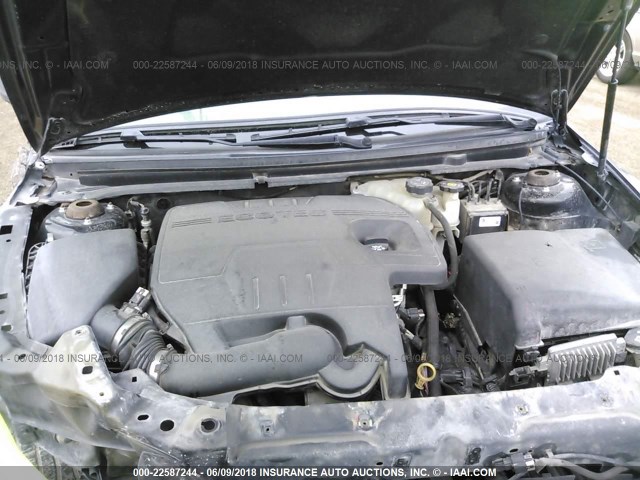 1G1ZB5E01CF113151 - 2012 CHEVROLET MALIBU LS შავი ფოტო 10