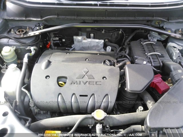 JA4LT21W99Z005834 - 2009 MITSUBISHI OUTLANDER ES Boz foto 10