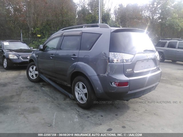 JA4LT21W99Z005834 - 2009 MITSUBISHI OUTLANDER ES Boz foto 3