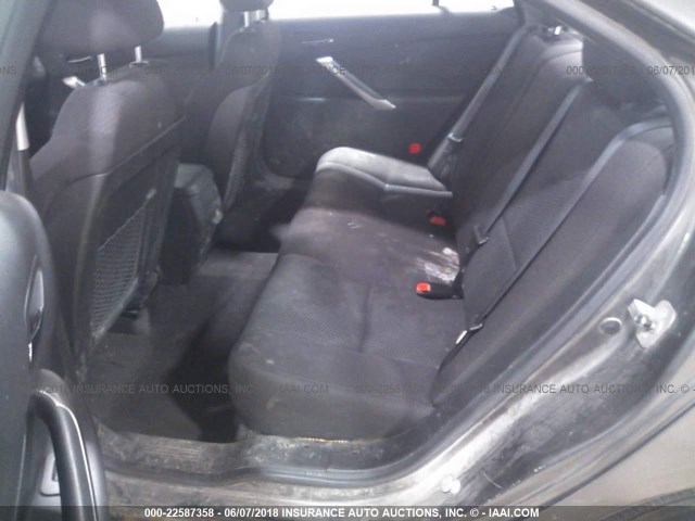 1G2ZF55B864180122 - 2006 PONTIAC G6 SE GRAY photo 8